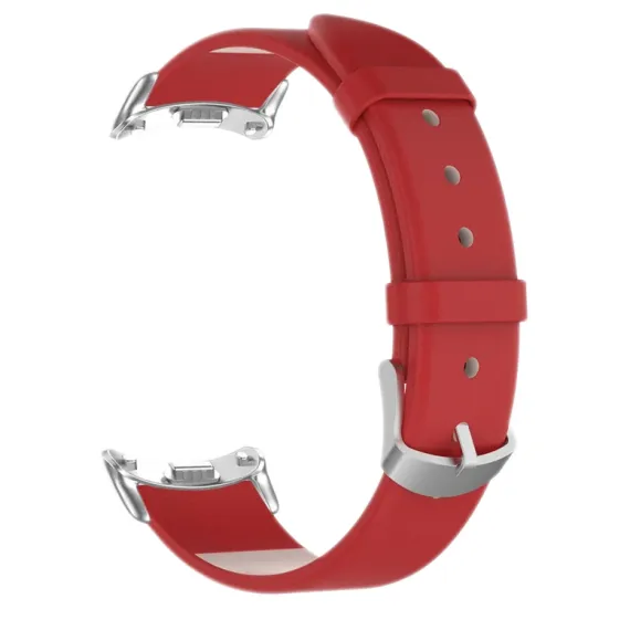 РЕМЕШОК XIAOMI STRAP LEATHER SMART BAND 8/9 RED