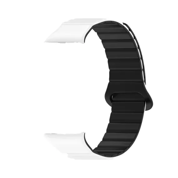 XIAOMI STRAP MAGNETIC REDMI WATCH 4/BAND 8 PRO WHITE-BLACK РЕМЕШОК
