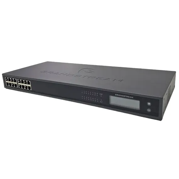 VOIP-ШЛЮЗ GRANDSTREAM GXW4216 V2, ЧЁРНЫЙ