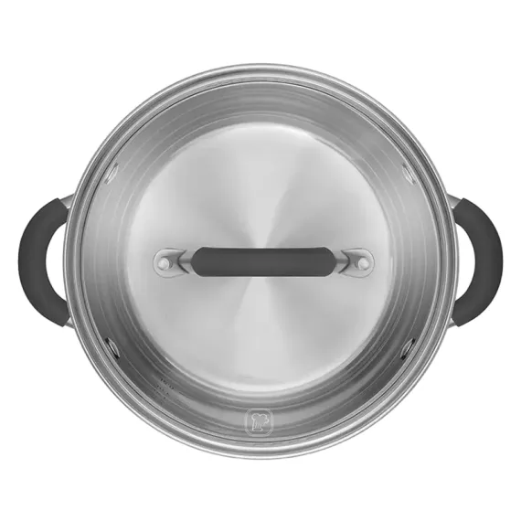 КАСТРЮЛЯ RONDELL RDS-024, 3,2Л, 20СМ, GREY