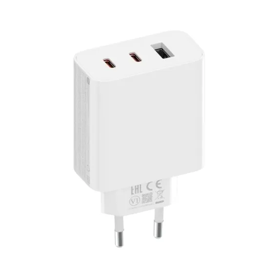 ЗАРЯДНОЕ УСТРОЙСТВО XIAOMI 2C1A, 67ВТ, БЕЛЫЙ