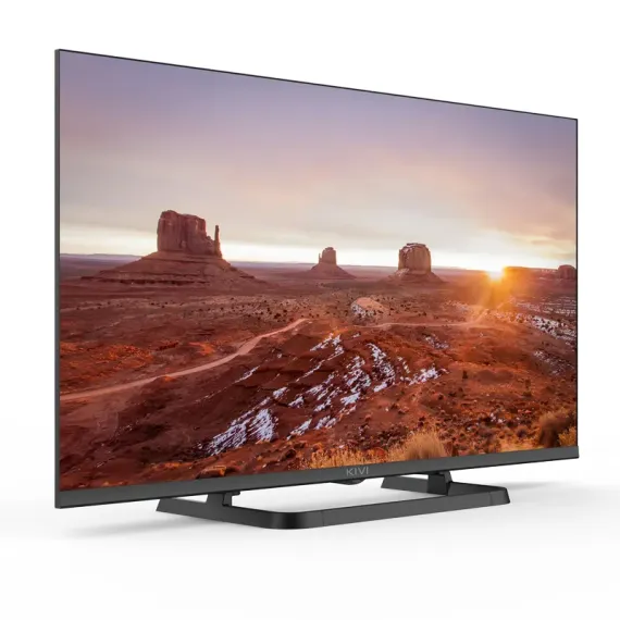 32" LED SMART ТЕЛЕВИЗОР KIVI 32H710QB +PULT!, 1366X768 HD, GOOGLE TV, ЧЁРНЫЙ