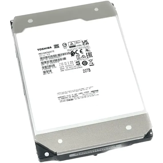 ЖЕСТКИЙ ДИСК TOSHIBA ENTERPRISE CAPACITY, 3.5", 20 TB