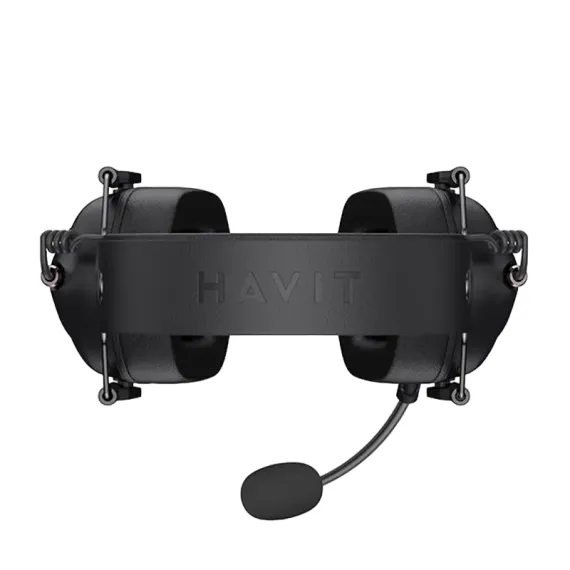 ИГРОВАЯ ГАРНИТУРА HAVIT H2033D, ПРОВОДНОЙ АНАЛОГОВЫЙ, ЧЁРНЫЙ
