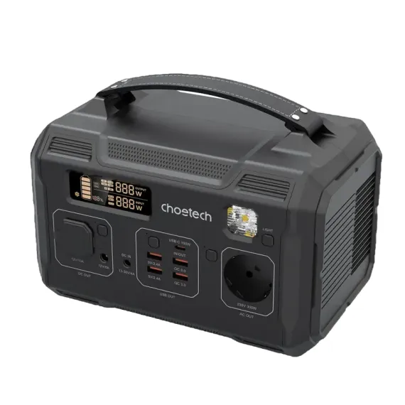 ЗАРЯДНАЯ СТАНЦИЯ CHOETECH BS002, 76800МА·Ч, ЧЁРНЫЙ