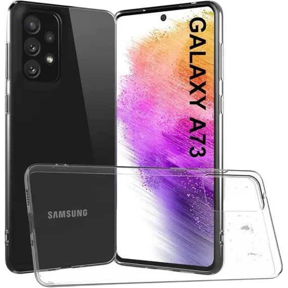 ЧЕХОЛ XCOVER SAMSUNG GALAXY A73 - TPU ULTRA-THIN, ПРОЗРАЧНЫЙ
