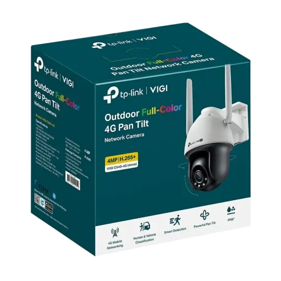 IP‑КАМЕРА TP-LINK VIGI C540-4G, БЕЛЫЙ