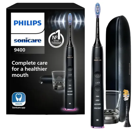 ЭЛЕКТРИЧЕСКАЯ ЗВУКОВАЯ ЗУБНАЯ ЩЕТКА PHILIPS HX9917/89, ЧЁРНЫЙ