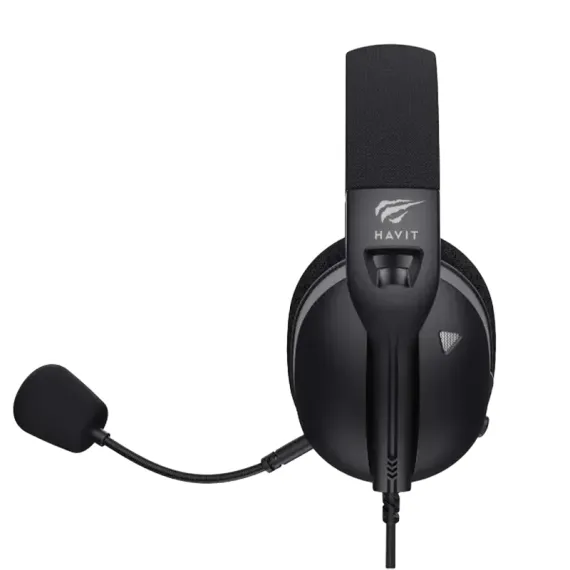 ИГРОВАЯ ГАРНИТУРА HAVIT FUXI-H5D, ПРОВОДНОЙ АНАЛОГОВЫЙ, ЧЁРНЫЙ