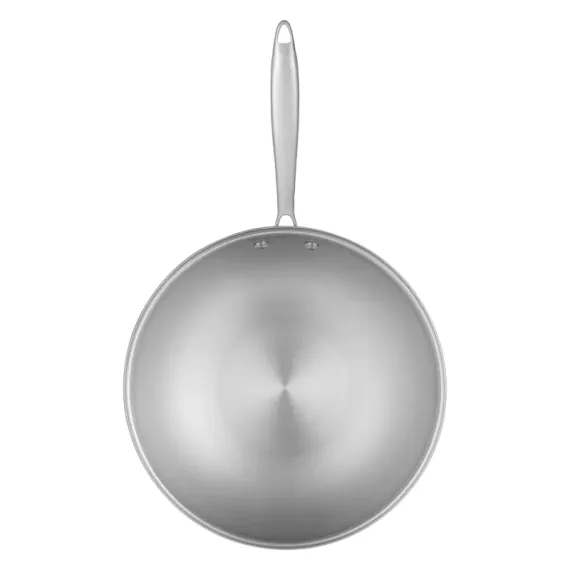 СКОВОРОДА WOK RESTO 95004, 28СМ, НЕРЖАВЕЮЩАЯ СТАЛЬ