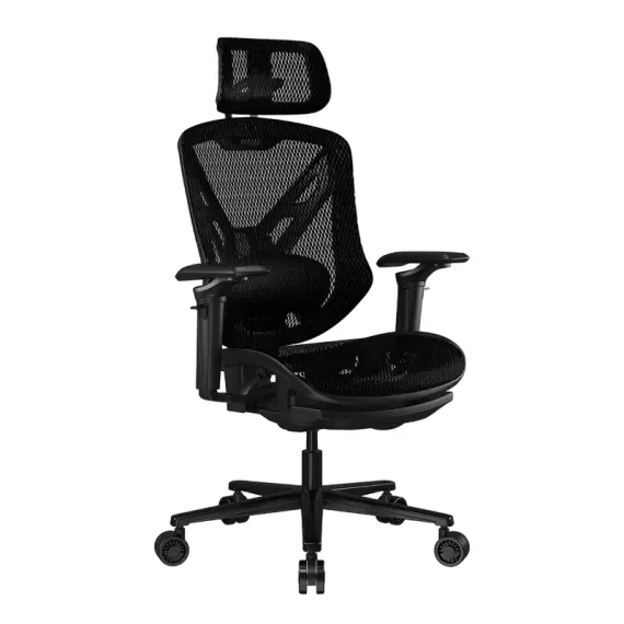 ИГРОВОЕ КРЕСЛО COUGAR SPEEDER, ВЕНТИЛИРУЕМАЯ СЕТКА, ЧЁРНЫЙ