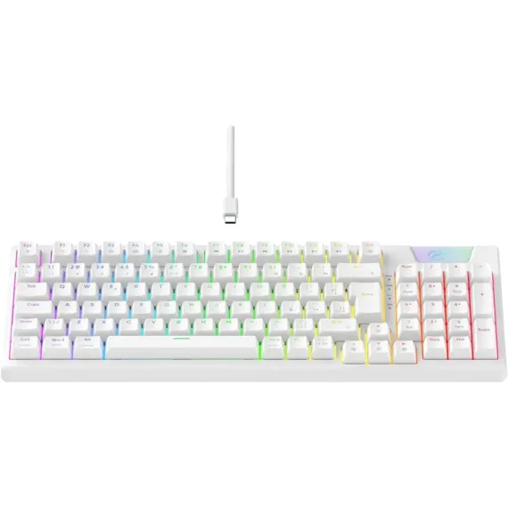 КЛАВИАТУРА HAVIT KB885L, ПРОВОДНОЕ, БЕЛЫЙ