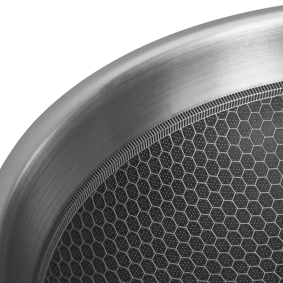 СКОВОРОДА WOK RESTO 95349, 28СМ, НЕРЖАВЕЮЩАЯ СТАЛЬ