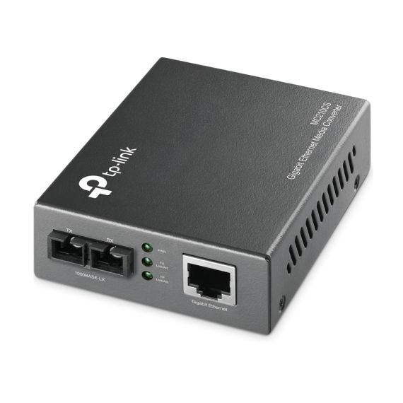 MEDIA CONVERT TP-LINK MC210CS / 1 X LAN GIGABIT PORT / 1 X 1000M SC/UPC PORT