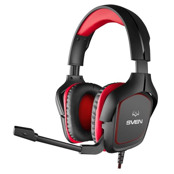 ИГРОВЫЕ НАУШНИКИ SVEN AP-G333MV, BLACK-RED