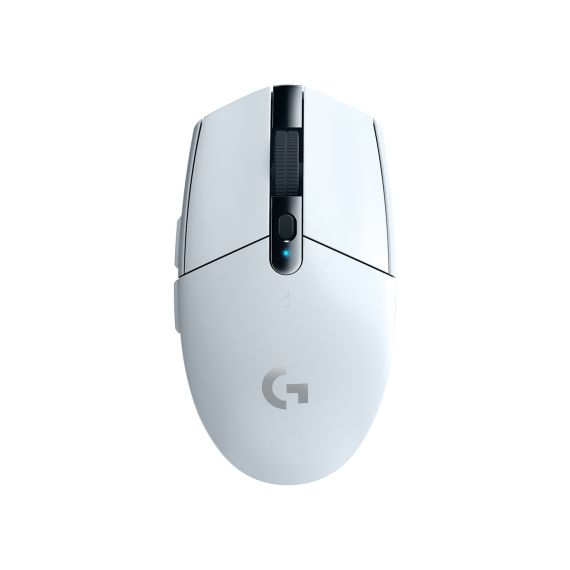 LOGITECH GAMING MOUSE G305 LIGHTSPEED WIRELESS, HIGH-SPEED, HERO GAMING SENSOR,  6 PROGRAMMABLE BUTTONS, 200-12000 DPI, 1MS REPORT RATE, WHITE