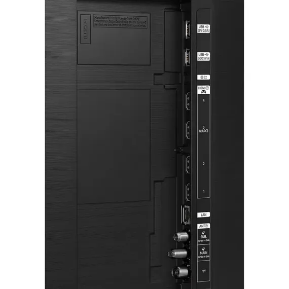 55" QLED SMART ТЕЛЕВИЗОР SAMSUNG QE55QN95DAUXUA, 3840X2160 4K UHD, TIZEN 8.0, ЧЁРНЫЙ