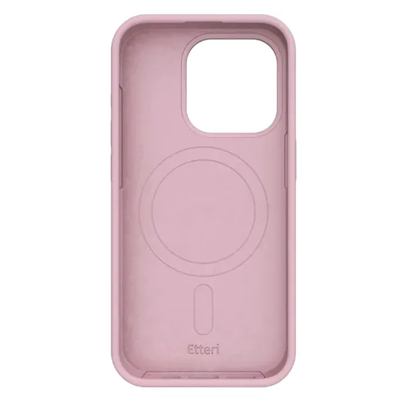 ЧЕХОЛ ETTERI SILICONE MAG CASE FOR IPHONE 16 PRO, LIGHT PINK