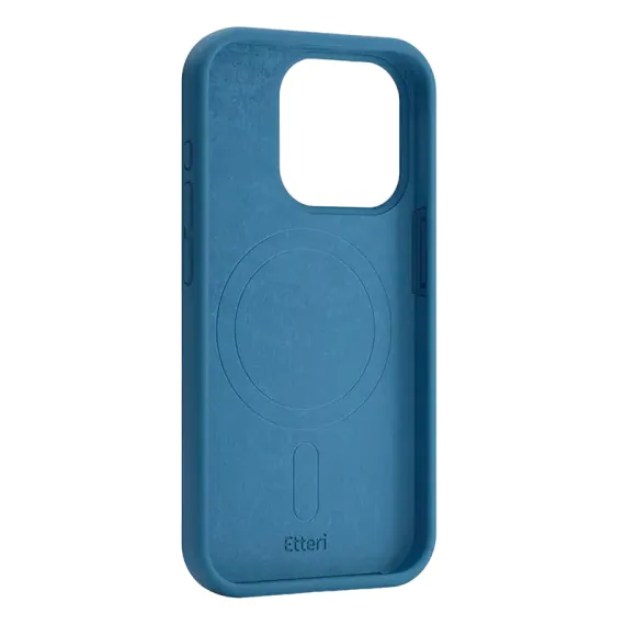 ЧЕХОЛ ETTERI SILICONE MAG CASE ДЛЯ IPHONE 16 PRO, ТЕМНО-СИНИЙ