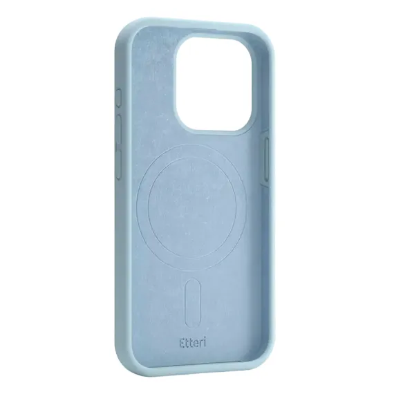 ЧЕХОЛ ETTERI SILICONE MAG CASE ДЛЯ IPHONE 16 PRO MAX, ГОЛУБОЙ