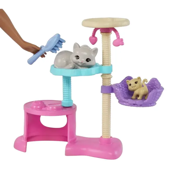 НАБОР BARBIE "ИГРА С КОТОМ"