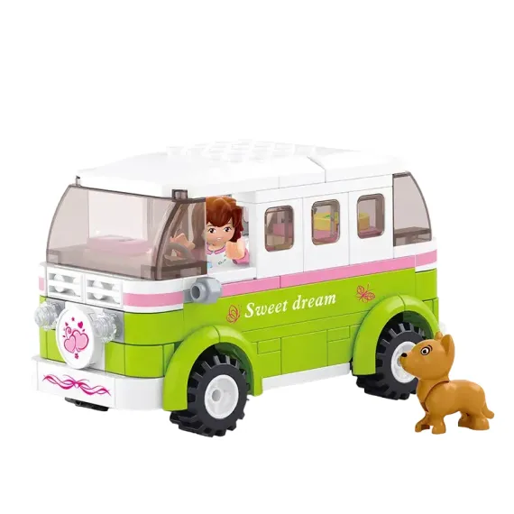 КОНСТРУКТОР SLUBAN B0523 "ФУРГОН", 6+