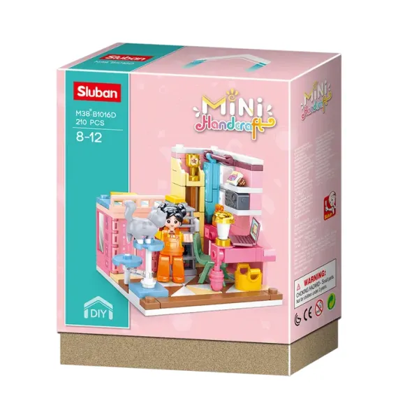 КОНСТРУКТОР SLUBAN B1016D "СПАЛЬНЯ", 8+