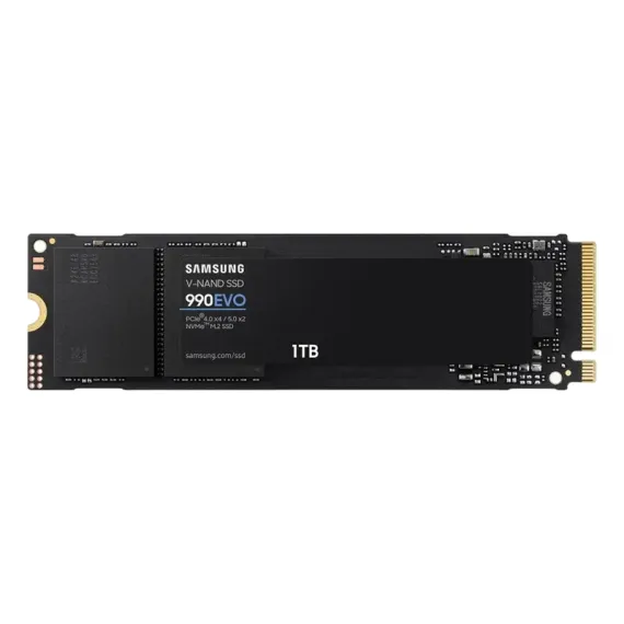 НАКОПИТЕЛЬ SSD SAMSUNG 990 EVO MZ-V9E1T0BW, 1024ГБ