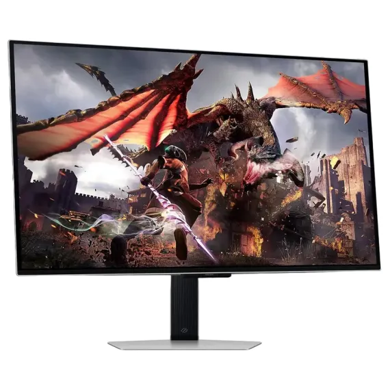 31,5" ИГРОВОЙ МОНИТОР SAMSUNG S32DG800, OLED 3840X2160 4K UHD, ЧЁРНЫЙ | СЕРЕБРИСТЫЙ