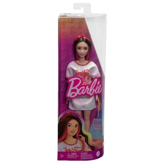 КУКЛА BARBIE "МОДНИЦА В ПЛАТЬЕ TWIST'N'TURN"