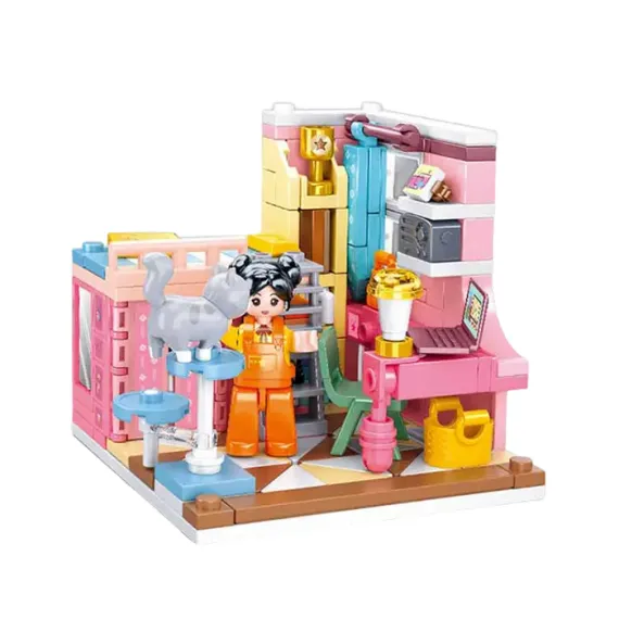 КОНСТРУКТОР SLUBAN B1016D "СПАЛЬНЯ", 8+