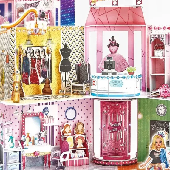 ПАЗЛ 3D CUBICFUN "СОВРЕМЕННЫЙ ТОРГОВЫЙ ЦЕНТР ДЛЯ СУПЕРЗВЕЗД", 6+