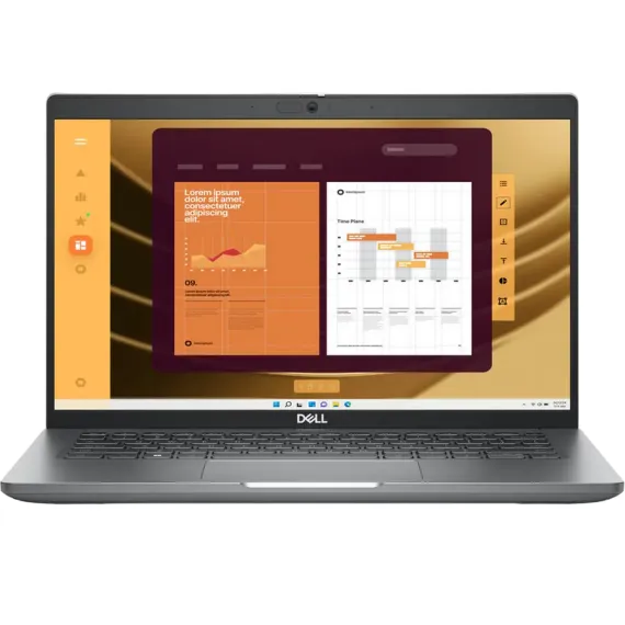 НОУТБУК ДЛЯ БИЗНЕСА 14" DELL LATITUDE 5450, GREY, INTEL CORE ULTRA 7 165U, 16ГБ/1024ГБ, LINUX UBUNTU