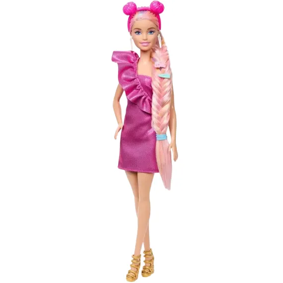 ИГРОВОЙ НАБОР БАРБИ "УДИВИТЕЛЬНЫЕ ПРИЧЕСКИ"