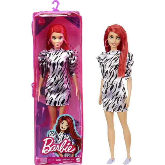 КУКЛА BARBIE "МОДНИЦЫ: КОРОТКИЕ РЫЖИЕ ВОЛОСЫ"