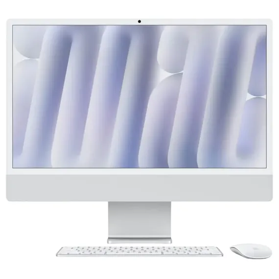 МОНОБЛОК APPLE IMAC A3137, 24", M4 WITH 10-CORE CPU AND 10-CORE GPU, 16ГБ/256ГБ, MACOS SEQUOIA, СЕРЕБРИСТЫЙ