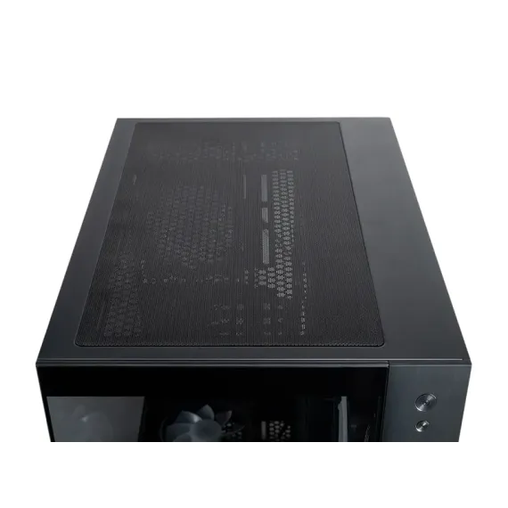 КОМПЬЮТЕРНЫЙ КОРПУС CHIEFTEC VISIO, MIDI-TOWER, БЕЗ БЛОКА ПИТАНИЯ, ЧЁРНЫЙ