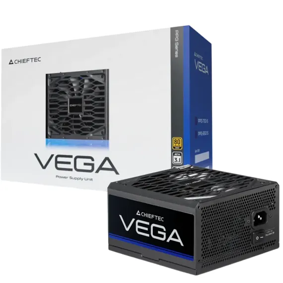 БЛОК ПИТАНИЯ ДЛЯ КОМПЬЮТЕРОВ CHIEFTEC VEGA, 750ВТ, ATX