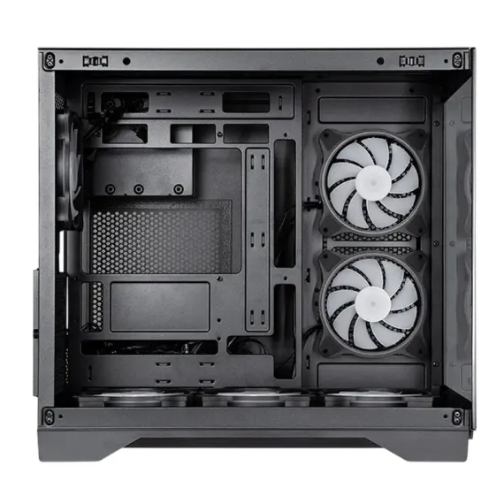 КОМПЬЮТЕРНЫЙ КОРПУС CHIEFTEC VISIO, MIDI-TOWER, БЕЗ БЛОКА ПИТАНИЯ, ЧЁРНЫЙ