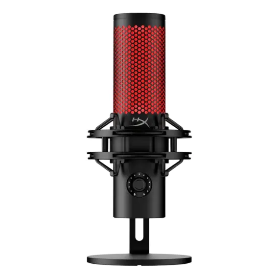 ИГРОВОЙ МИКРОФОН HYPERX QUADCAST 2, ПРОВОДНОЙ АНАЛОГОВЫЙ, ЧЁРНЫЙ