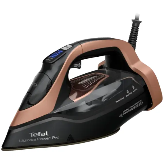 УТЮГ TEFAL FV9E50E0, 3200ВТ, ЧЕРНЫЙ | МЕДНЫЙ