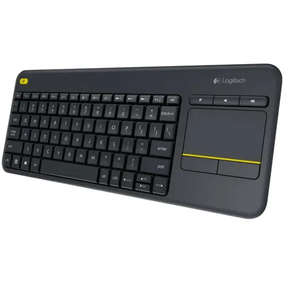 КЛАВИАТУРА LOGITECH K400 PLUS, БЕСПРОВОДНОЕ, ЧЁРНЫЙ