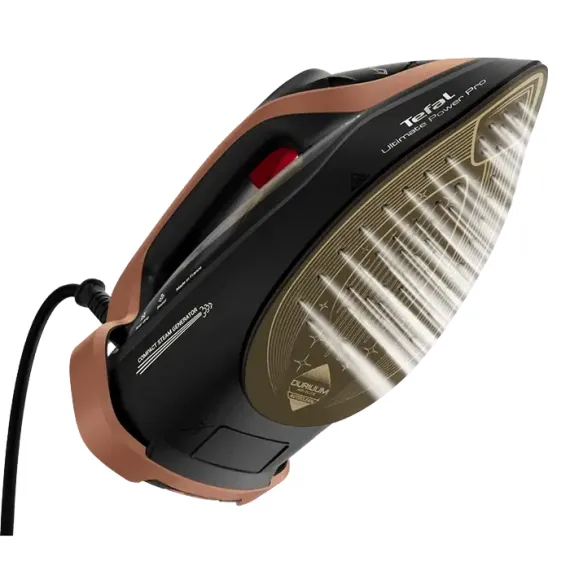 УТЮГ TEFAL FV9E50E0, 3200ВТ, ЧЕРНЫЙ | МЕДНЫЙ