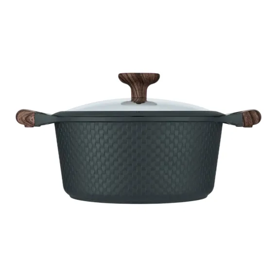 КАСТРЮЛЯ RESTO 93903, 4,2Л, 24СМ, ЧЁРНЫЙ