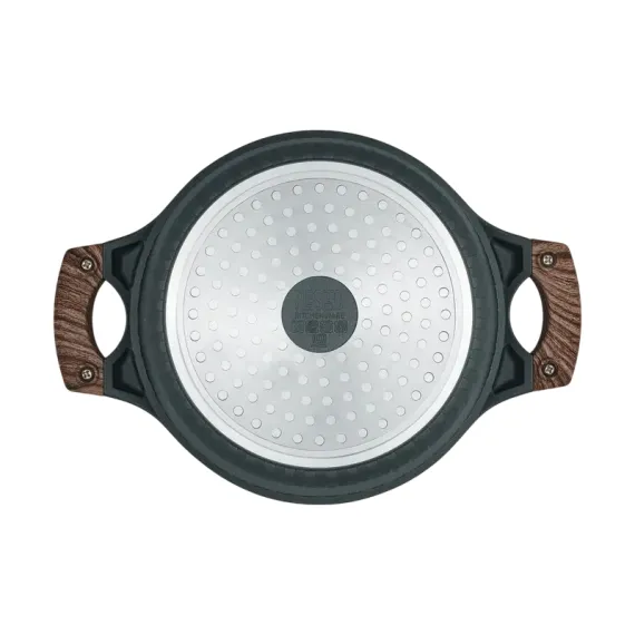 КАСТРЮЛЯ RESTO 93901, 2,4Л, 20СМ, ЧЁРНЫЙ