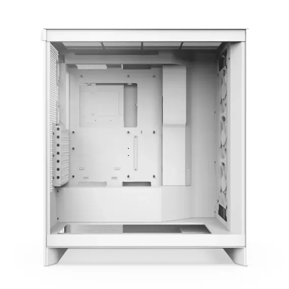 КОМПЬЮТЕРНЫЙ КОРПУС NZXT H7 FLOW RGB, MIDI-TOWER, БЕЗ БЛОКА ПИТАНИЯ, БЕЛЫЙ