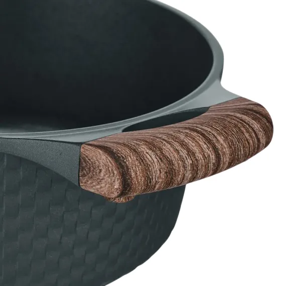 КАСТРЮЛЯ RESTO 93901, 2,4Л, 20СМ, ЧЁРНЫЙ