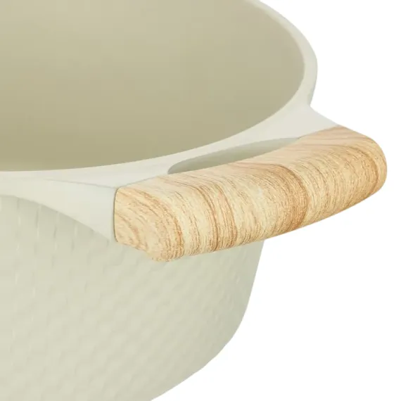 КАСТРЮЛЯ RESTO 93803, 4,2Л, 24СМ, БЕЖЕВЫЙ