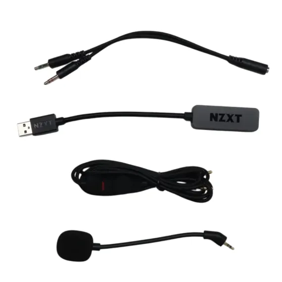 ИГРОВАЯ ГАРНИТУРА NZXT RELAY, ПРОВОДНОЙ АНАЛОГОВЫЙ, ЧЁРНЫЙ