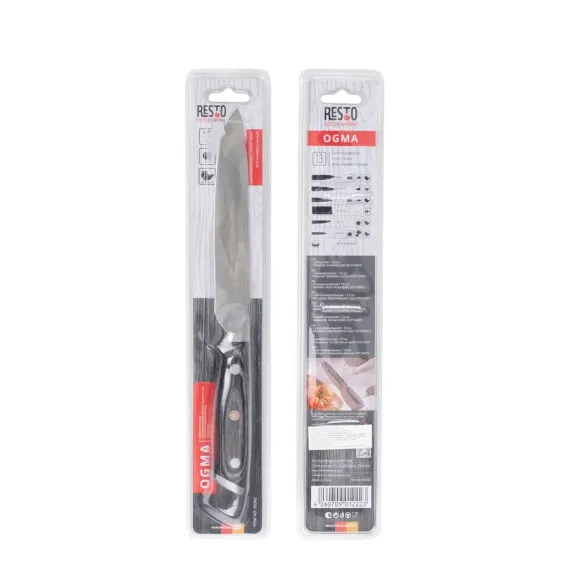 НОЖ УНИВЕРСАЛЬНЫЙ RESTO 95343, СЕРЫЙ